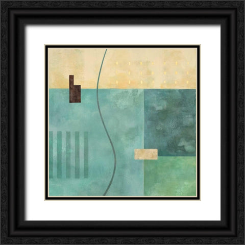 Detour Black Ornate Wood Framed Art Print with Double Matting by Porter, Glenys
