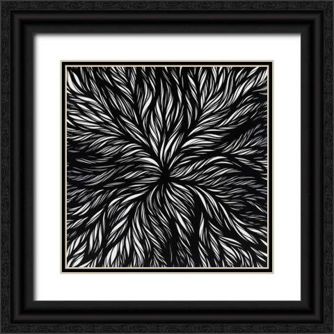 Dissolution Black Ornate Wood Framed Art Print with Double Matting by Phelps, Nathan Richard