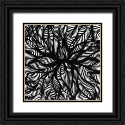 Consciousness Black Ornate Wood Framed Art Print with Double Matting by Phelps, Nathan Richard