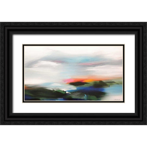 After the Storm Black Ornate Wood Framed Art Print with Double Matting by Posillico, Leo