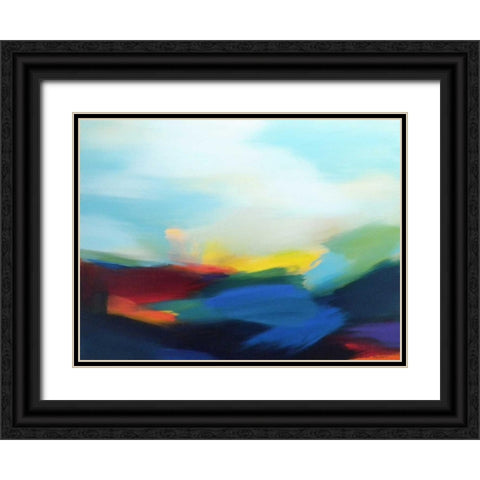 On a Good Day Black Ornate Wood Framed Art Print with Double Matting by Posillico, Leo