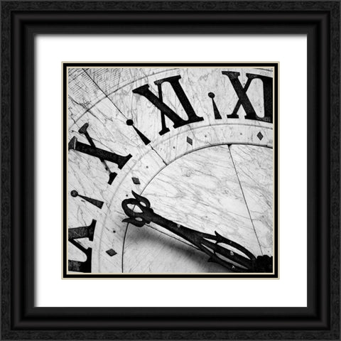 Clockwork 3 Black Ornate Wood Framed Art Print with Double Matting by PhotoINC Studio