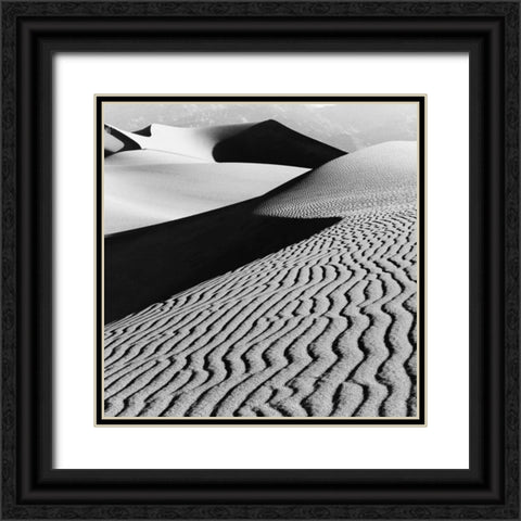 Desert Dunes Black Ornate Wood Framed Art Print with Double Matting by PhotoINC Studio