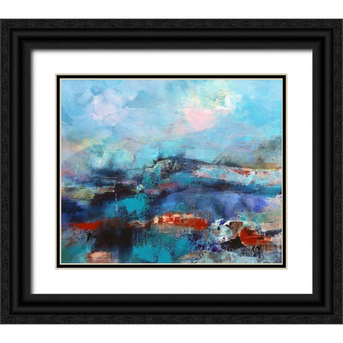 The Coast Black Ornate Wood Framed Art Print with Double Matting by Quinzin, Marianne