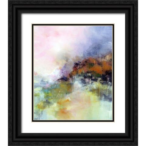 The Redheaded Season Black Ornate Wood Framed Art Print with Double Matting by Quinzin, Marianne