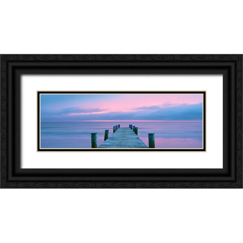 Into Infinity Black Ornate Wood Framed Art Print with Double Matting by Reed, Jack