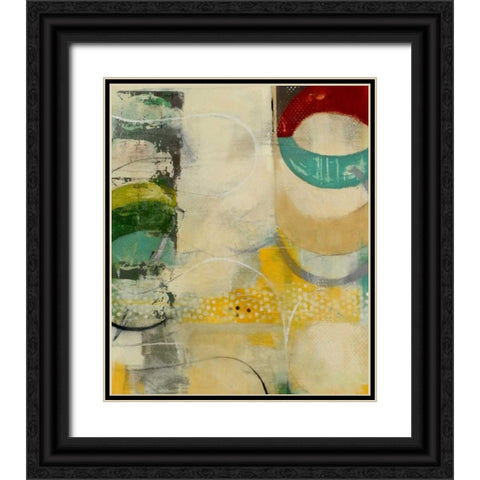 Transparency Black Ornate Wood Framed Art Print with Double Matting by Rasmusson, Jennifer