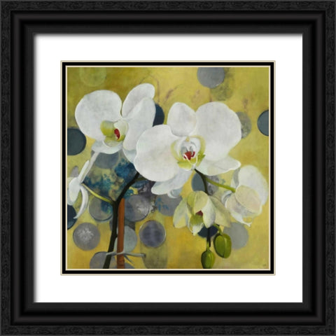 Wistful Black Ornate Wood Framed Art Print with Double Matting by Rasmusson, Jennifer