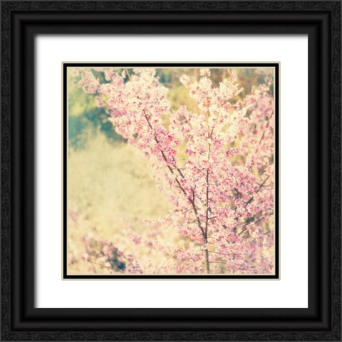 Oh To Be a Bumblebee No. 2 Black Ornate Wood Framed Art Print with Double Matting by Soffia, Myan