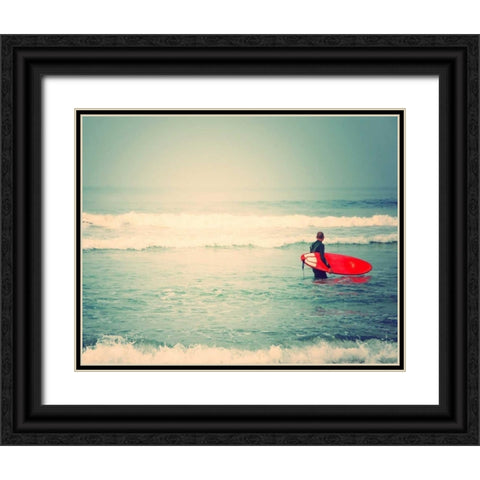 Liquid Courage Black Ornate Wood Framed Art Print with Double Matting by Soffia, Myan