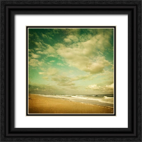 Letting Go of Time Black Ornate Wood Framed Art Print with Double Matting by Suchocki, Irene