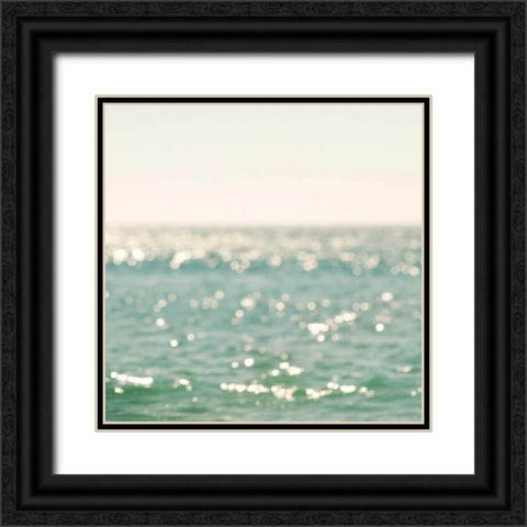 La Mer Black Ornate Wood Framed Art Print with Double Matting by Soffia, Myan