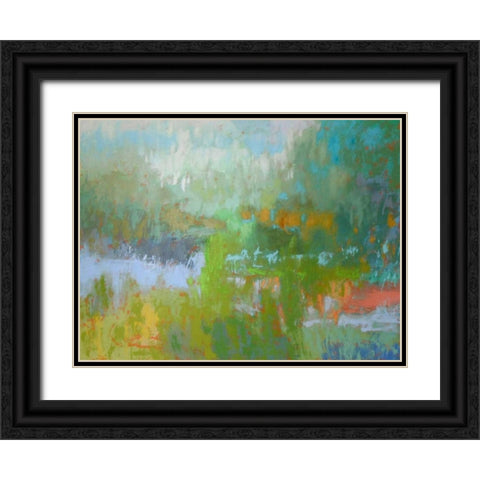 Southern Charm Black Ornate Wood Framed Art Print with Double Matting by Schmidt, Jane