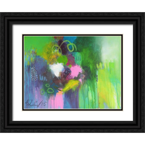 A Day at the Coast 0.6 Black Ornate Wood Framed Art Print with Double Matting by Schueler, Anna
