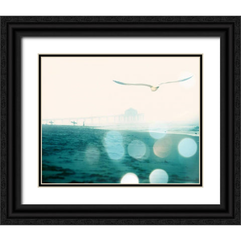 A New Day Black Ornate Wood Framed Art Print with Double Matting by Soffia, Myan