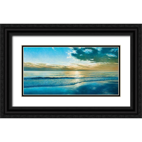 Amelia Island Dawn Black Ornate Wood Framed Art Print with Double Matting by Sullivan, Kent