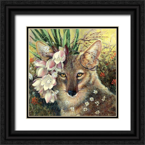 Death Valley Beauty Black Ornate Wood Framed Art Print with Double Matting by Schmitz, Carolyn
