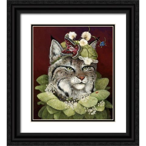 Forest Ruff Black Ornate Wood Framed Art Print with Double Matting by Schmitz, Carolyn