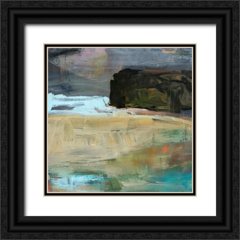Looking Out Black Ornate Wood Framed Art Print with Double Matting by Schuerbeke, Deanna