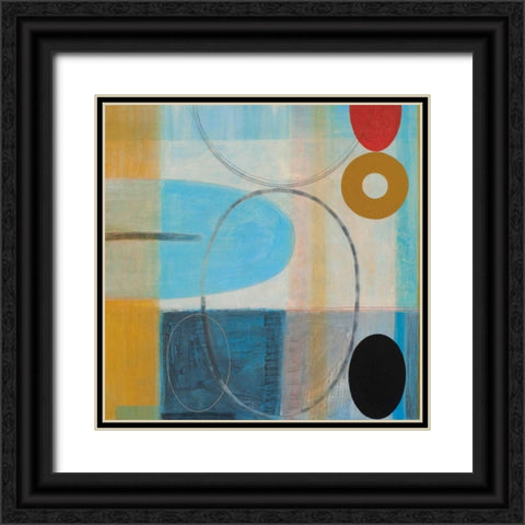Carnival Black Ornate Wood Framed Art Print with Double Matting by Titchenal, Randy