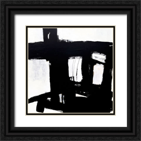 Vetratta Black Ornate Wood Framed Art Print with Double Matting by Tover, Jeffrey