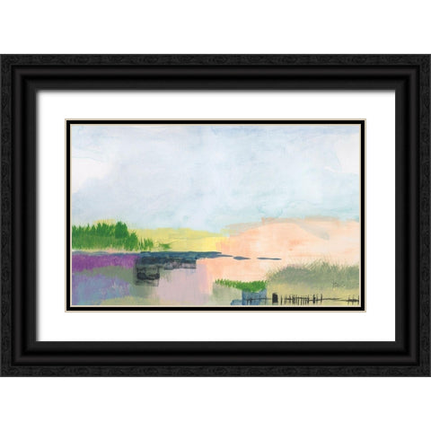 In The Desert Quiet 2 Black Ornate Wood Framed Art Print with Double Matting by Weiss, Jan