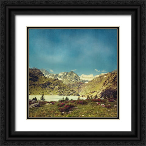 Take Me To The Mountains No. 2 Black Ornate Wood Framed Art Print with Double Matting by Wustenhagen, Dirk