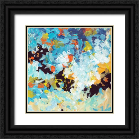 Lunar Freefall 2 Black Ornate Wood Framed Art Print with Double Matting by Weiss, Jan