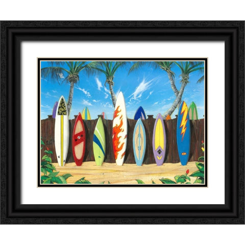 Back to Back Champions Black Ornate Wood Framed Art Print with Double Matting by Westmoreland, Scott