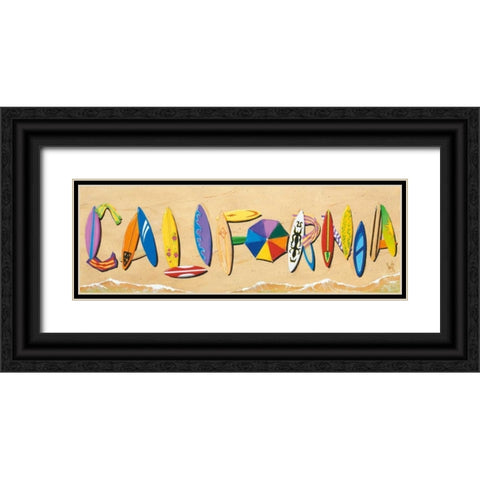 California Black Ornate Wood Framed Art Print with Double Matting by Westmoreland, Scott