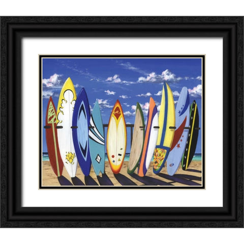 Group Hug Black Ornate Wood Framed Art Print with Double Matting by Westmoreland, Scott