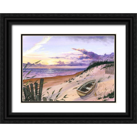 Pastel Point Black Ornate Wood Framed Art Print with Double Matting by Westmoreland, Scott