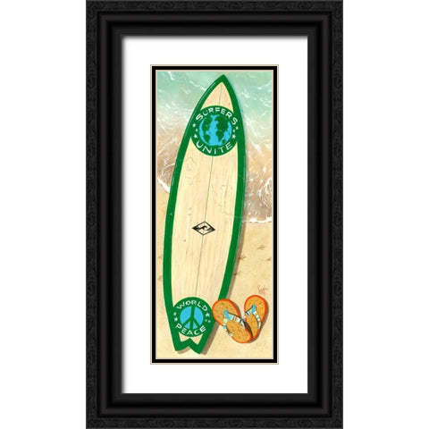 Peace Pilgrim Black Ornate Wood Framed Art Print with Double Matting by Westmoreland, Scott