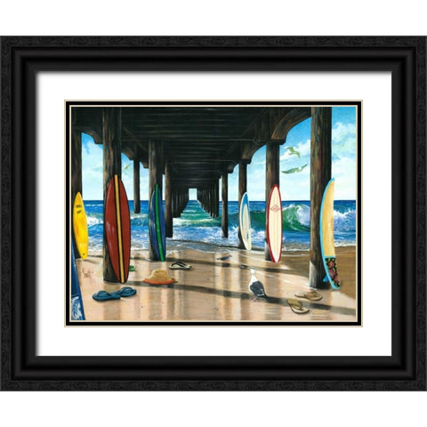 Pier Group Black Ornate Wood Framed Art Print with Double Matting by Westmoreland, Scott