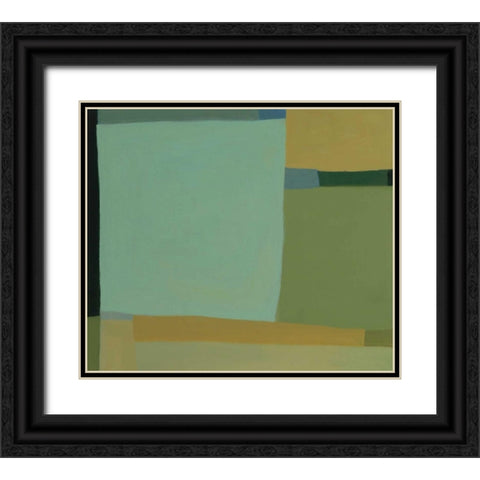 Lorettas View 4 Black Ornate Wood Framed Art Print with Double Matting by Zinn, Tamar