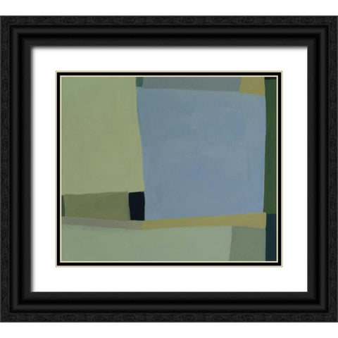 Lorettas View 6 Black Ornate Wood Framed Art Print with Double Matting by Zinn, Tamar