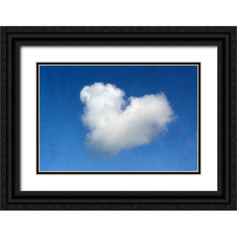 Love is in the Air Black Ornate Wood Framed Art Print with Double Matting by Peck, Gail