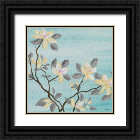 Always Springtime I Black Ornate Wood Framed Art Print with Double Matting by Baliko, Linda