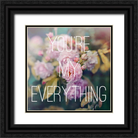 Youre My Everything Black Ornate Wood Framed Art Print with Double Matting by Gardner, Sarah