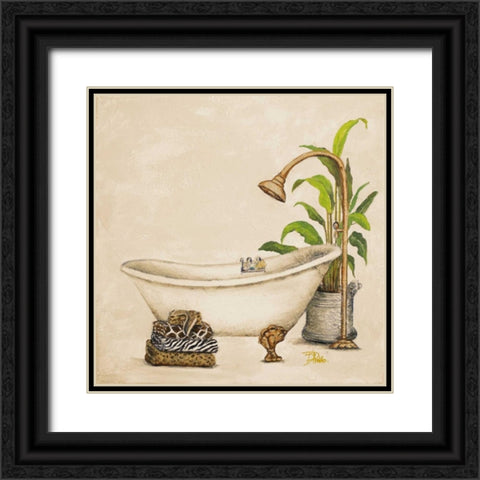 Le Tub II Black Ornate Wood Framed Art Print with Double Matting by Pinto, Patricia