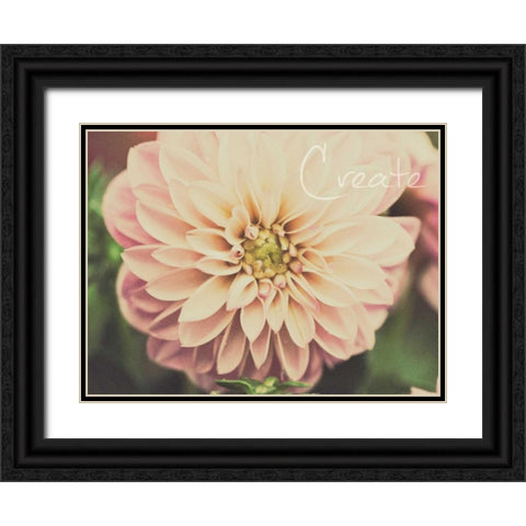 March Pink Filtered I Black Ornate Wood Framed Art Print with Double Matting by Bryant, Susan