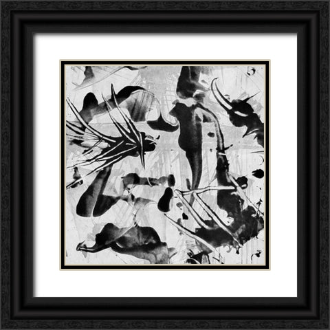 Lost City Black Ornate Wood Framed Art Print with Double Matting by Peck, Gail