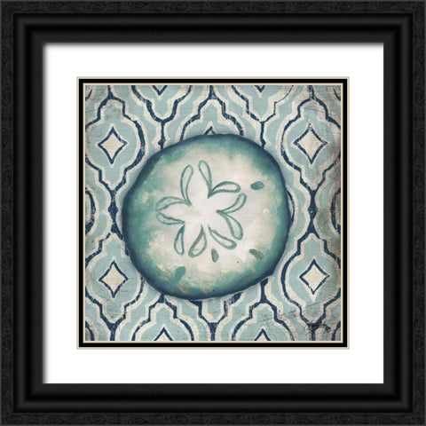 Coastal Modele II Black Ornate Wood Framed Art Print with Double Matting by Medley, Elizabeth