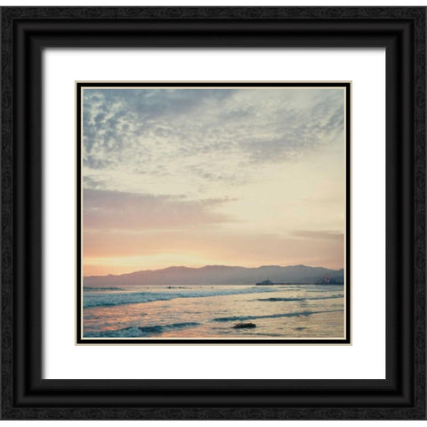 On the Coast Black Ornate Wood Framed Art Print with Double Matting by Bryant, Susan