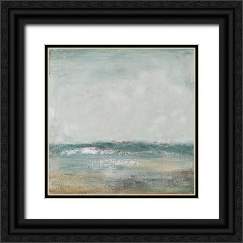 Cape Cod I Black Ornate Wood Framed Art Print with Double Matting by Pinto, Patricia