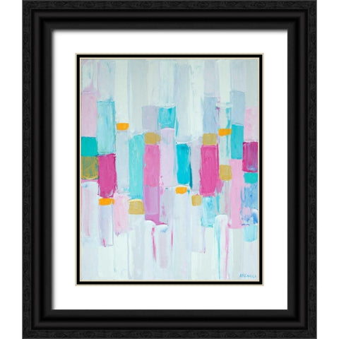 Cool Rhizome I Black Ornate Wood Framed Art Print with Double Matting by Coolick, Ann Marie