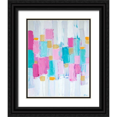 Cool Rhizome II Black Ornate Wood Framed Art Print with Double Matting by Coolick, Ann Marie