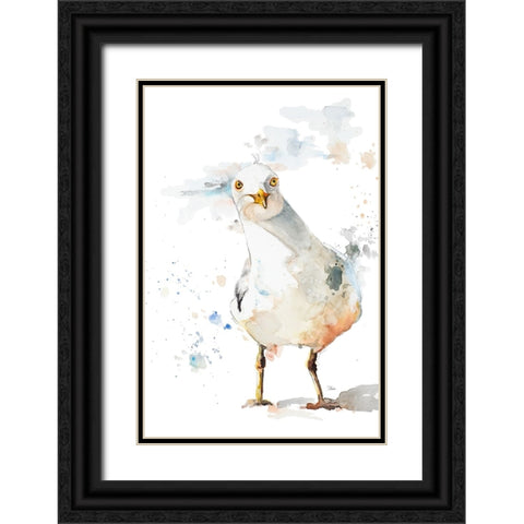 Lost Black Ornate Wood Framed Art Print with Double Matting by Pinto, Patricia