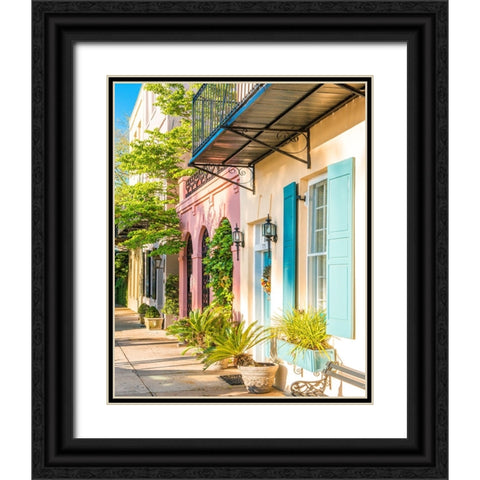 Southern Charm Black Ornate Wood Framed Art Print with Double Matting by Bill Carson Photography