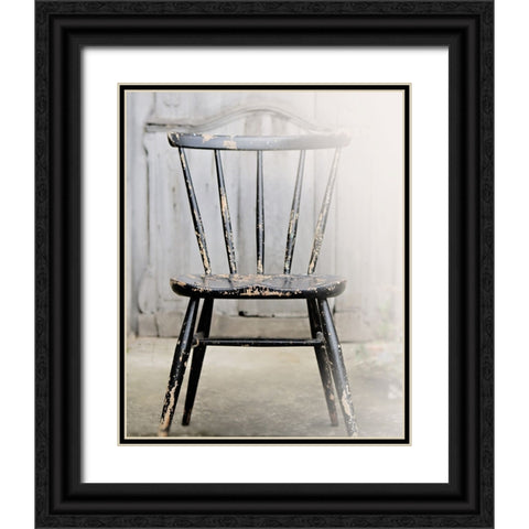 Morning Corner Black Ornate Wood Framed Art Print with Double Matting by Gardner, Sarah